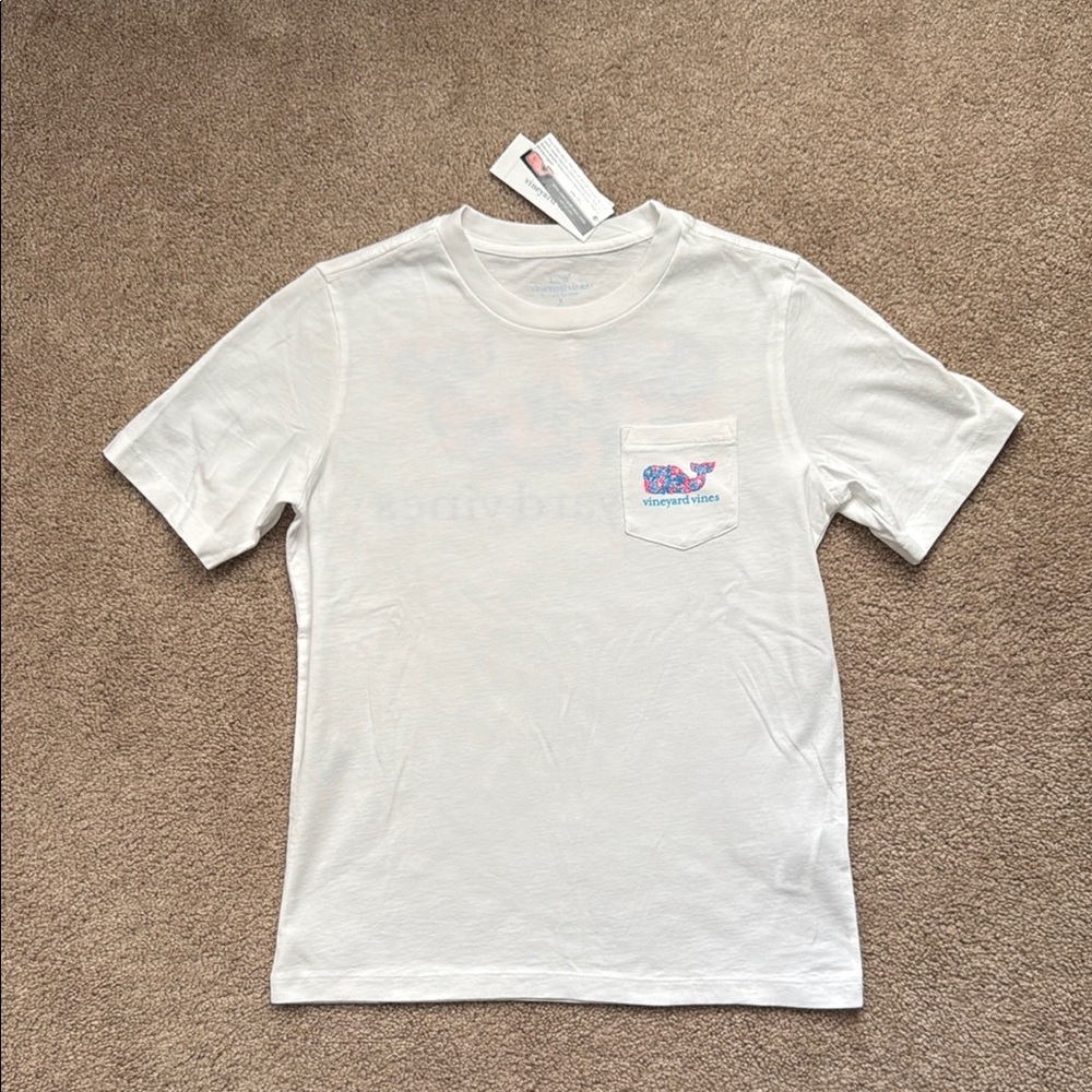 Vineyard Vines White Short Sleeve Tee